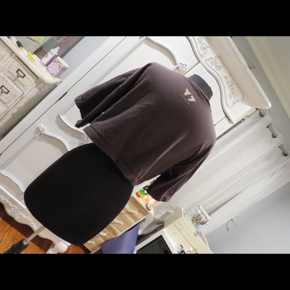Y7 Sweat Shirt crop top - Picture 4 of 4